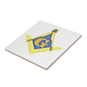 Carreau Symbole maçonnique (Côté)