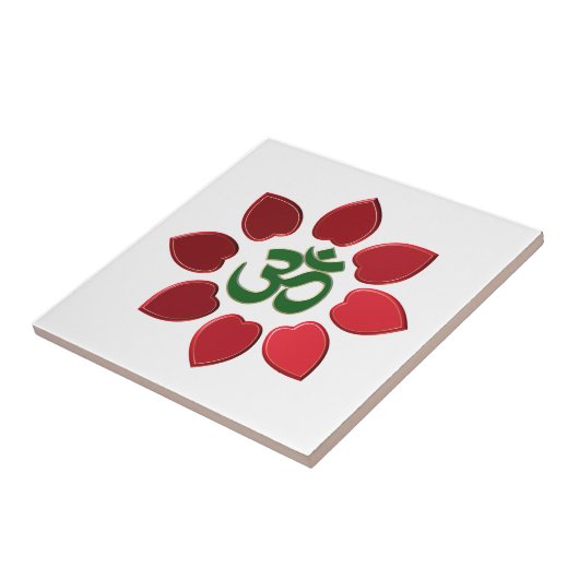 Carreau Symbole Om (Côté)