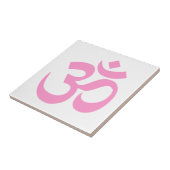 Carreau SYMBOLE OM Rose (Côté)