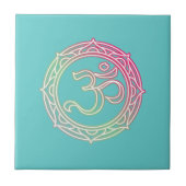 Carreau Symbole Om Sanskrit (Devant)