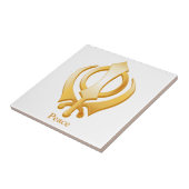 Carreau Symbole sikh (Côté)