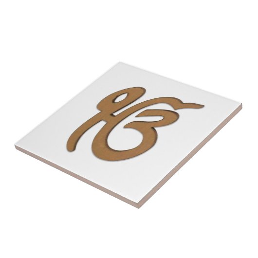 Carreau Symbole sikh/art (Côté)