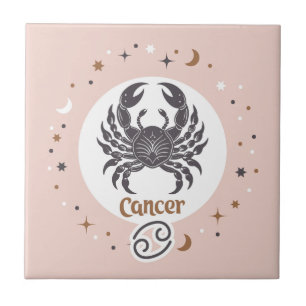 Carreau Symbole zodiaque Cancer