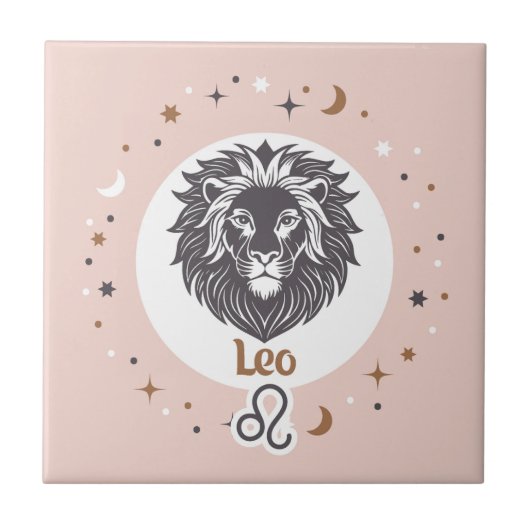 Carreau SYMBOLE Zodiaque Leo (Devant)