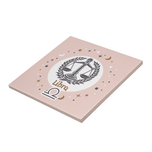 Carreau SYMBOLE Zodiaque Libra (Côté)