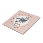 Carreau SYMBOLE Zodiaque Scorpio (Côté)