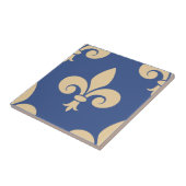 Carreau Symboles de fleur de lis (Côté)