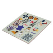 Carreau Symboles français (Côté)