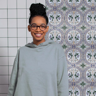 Carreau Symbolisme Peacocs Belle Epoque Art Déco