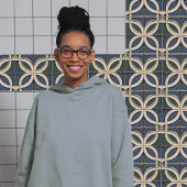 Carreau Symétrie du milieu du siècle Art Déco Bio Belle Ep