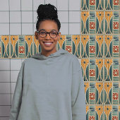 Carreau Symétrie du milieu du siècle Arts organiques et ar