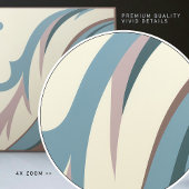 Carreau Symétrie florale Abstraite moderne du milieu du si