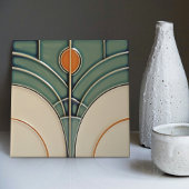 Carreau Symétrie géométrique Abstraite moderne du milieu d