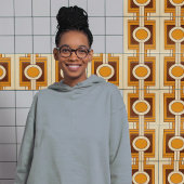 Carreau Symétrie géométrique Abstraite moderne du milieu d