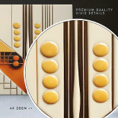 Carreau Symétrie géométrique du milieu du siècle Art Déco