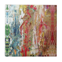 Symphonie du Chaos - Palette de l’artiste Abstrait