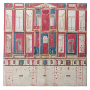 Carreau T31456 étude d'un fresque romain, 1775 (la