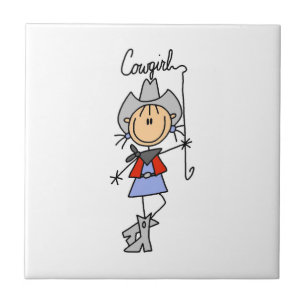 Carreau T-shirts et cadeaux Lasso Cowgirl