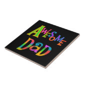 Carreau T-shirts et cadeaux superbes papa (Côté)