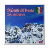 Carreau TAA047 BRENTA DOLOMITES, Doss del Sabion, (Devant)