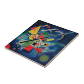 Carreau Tableau bleu de Wassily Kandinsky (Côté)