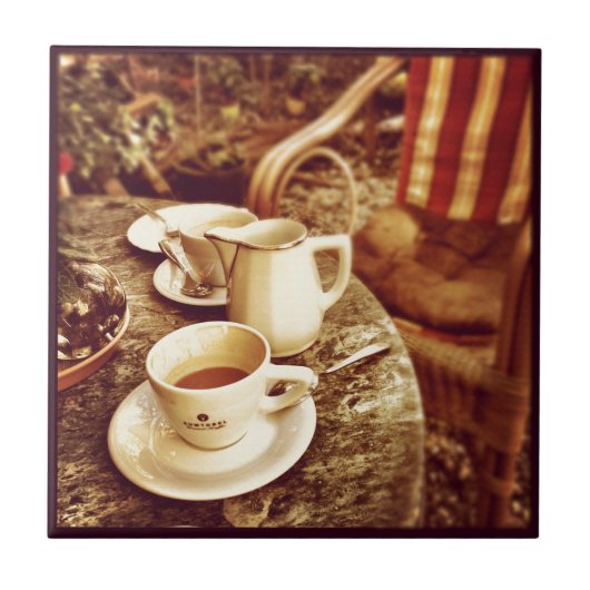 Carreau Tableau de café-restaurant (Devant)