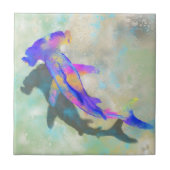 Carreau Tableau en céramique de requin marteau (Devant)