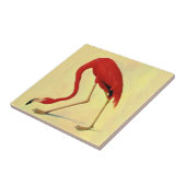 Carreau Tableau Flamant rose américain Audubon (Côté)