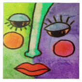 Carreau Tableau numérique Abstrait Face 2 (Devant)