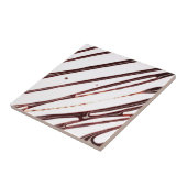 Carreau Tablette de chocolat en céramique (Côté)