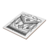 Carreau Tablier maçonnique (Côté)