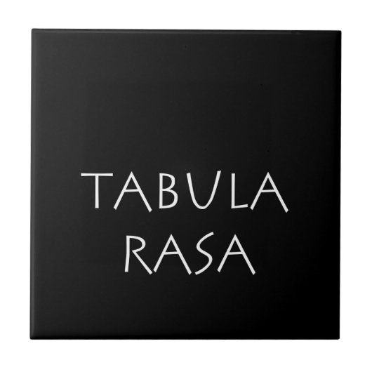 Carreau Tabula rasa (Devant)