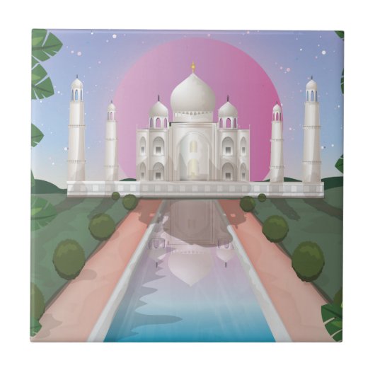 Carreau Taj Mahal (Devant)