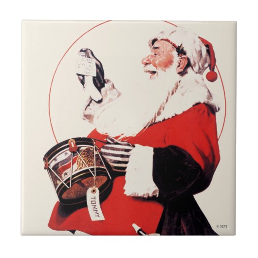 Carreau Tambour pour Tommy (Devant)