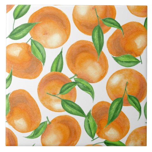 Carreau Tangères d'aquarelle (Devant)