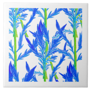 Carreau Tansy (L) sur un carrelage en céramique