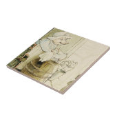 Carreau Tante Pettitoe et Trois Piglets de Beatrix Potter (Côté)