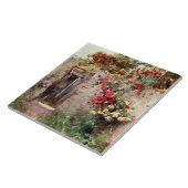 Carreau Taormina Italie Flowers 1918 (Côté)