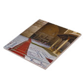 Carreau Tapis de prières menant à la mosquée islamique, au (Côté)