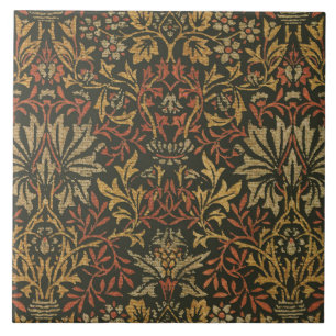 Carreau Tapisserie de jardin de William Morris Fleur