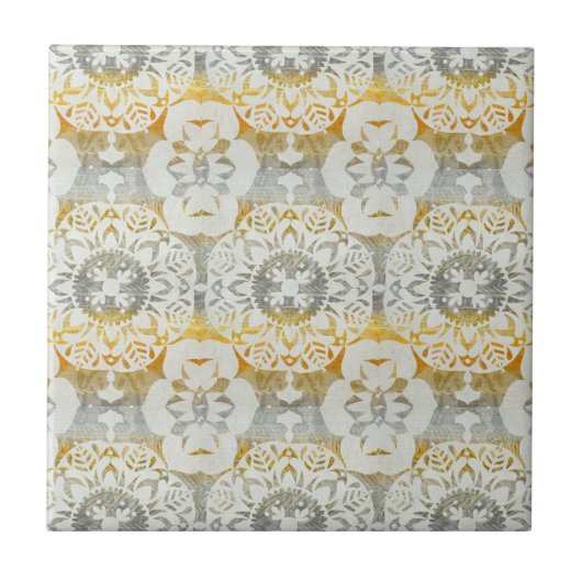 Carreau Tapisserie Rosette II (Devant)