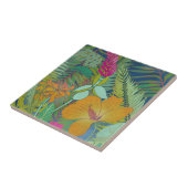 Carreau Tapisserie tropicale II (Côté)