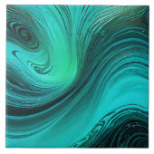 Carreau "Tarifa" Bleu des vagues (Devant)