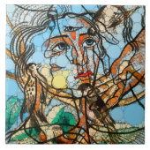 Carreau Tarin, points d'infini par Francis Picabia (Devant)