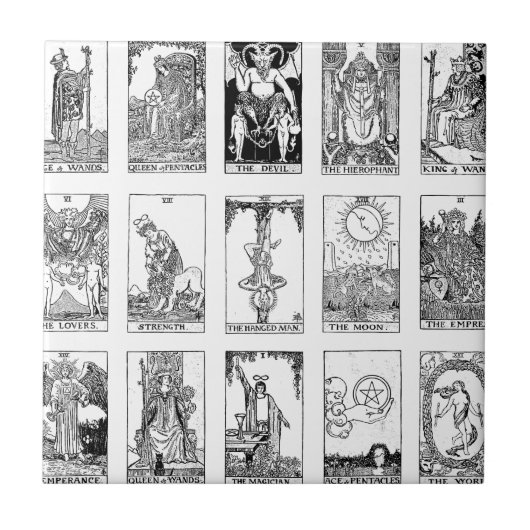 Carreau tarot antique (Devant)