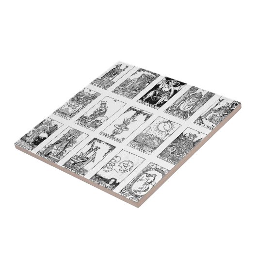 Carreau tarot antique (Côté)
