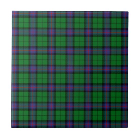 Carreau Tartan d'Armstrong de clan (Devant)