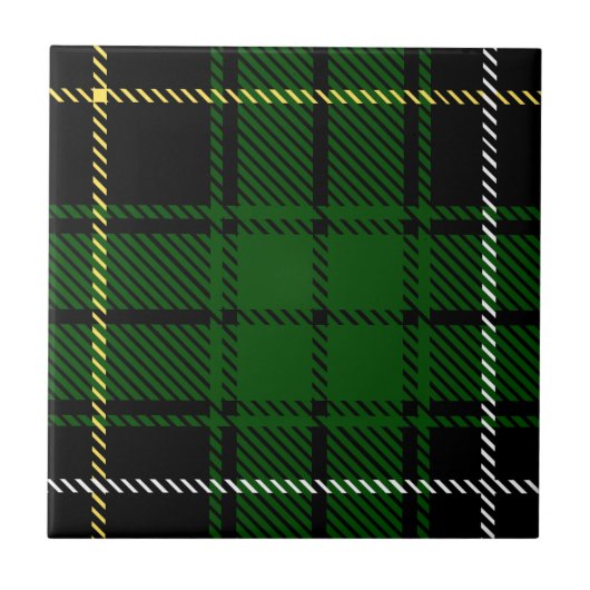 Carreau Tartan de MacAlpine de clan (Devant)