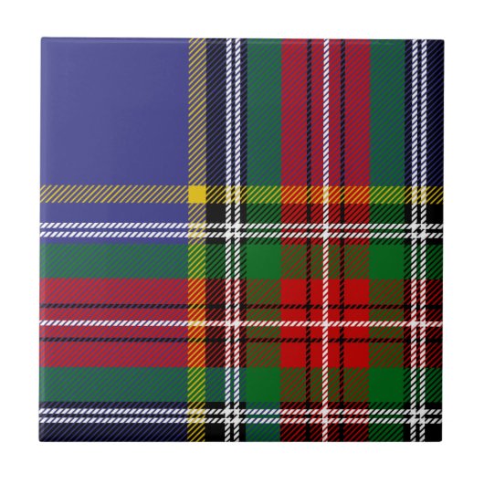 Carreau Tartan de Macbeth de clan (Devant)