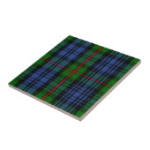 Carreau Tartan de MacKinlay de clan (Côté)